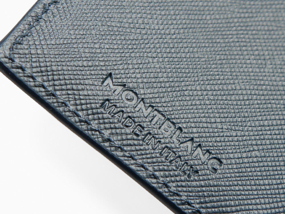 Montblanc Sartorial Kartenetuis, Leder, Blau, 131580