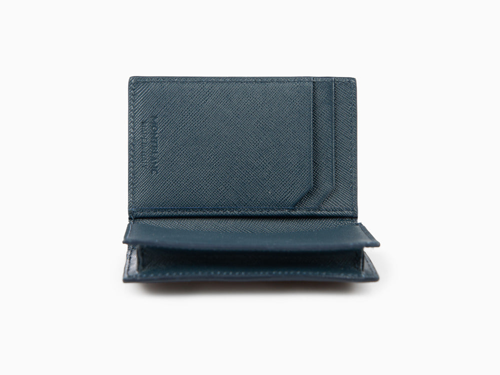 Montblanc Sartorial Kartenetuis, Leder, Blau, 131580