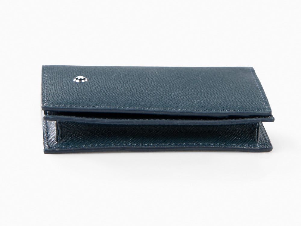 Montblanc Sartorial Kartenetuis, Leder, Blau, 131580