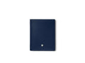 Montblanc Meisterstück Brieftasche, Blau, Leder, 6 Karten, 131695