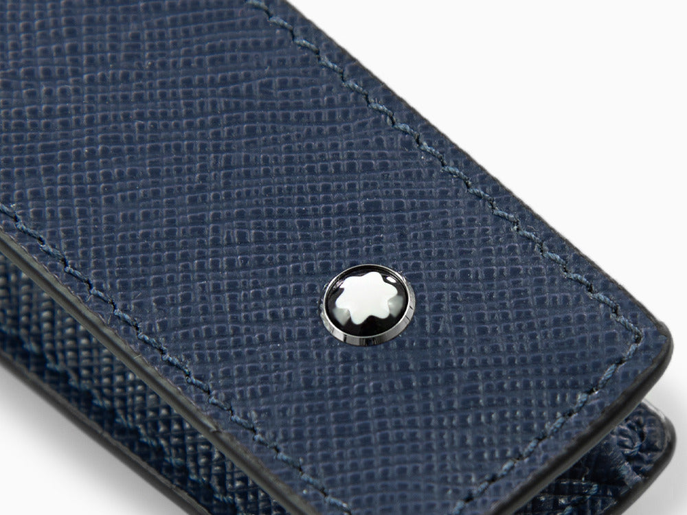 Montblanc Sartorial Etui, 1 Schreibgerät , Leder, Blau, 131740