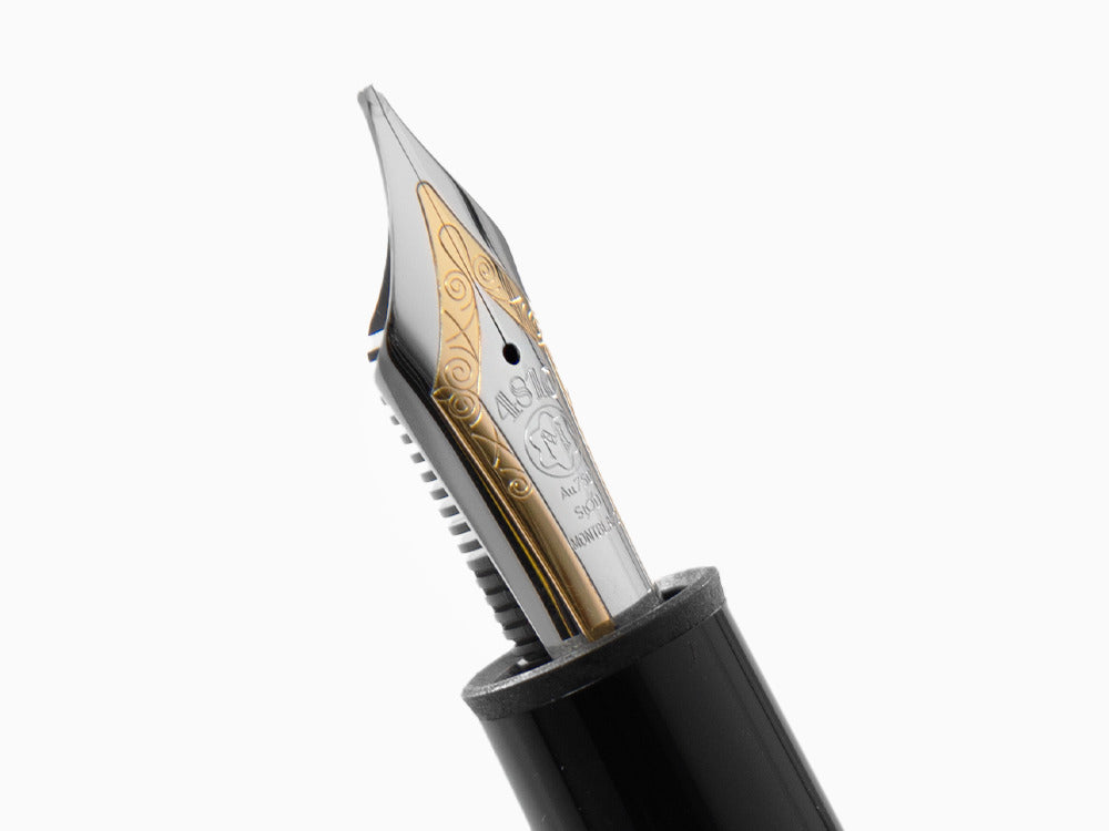 Montblanc Meisterstück 149 Platinum Füllfederhalter, Schwarz, 132105