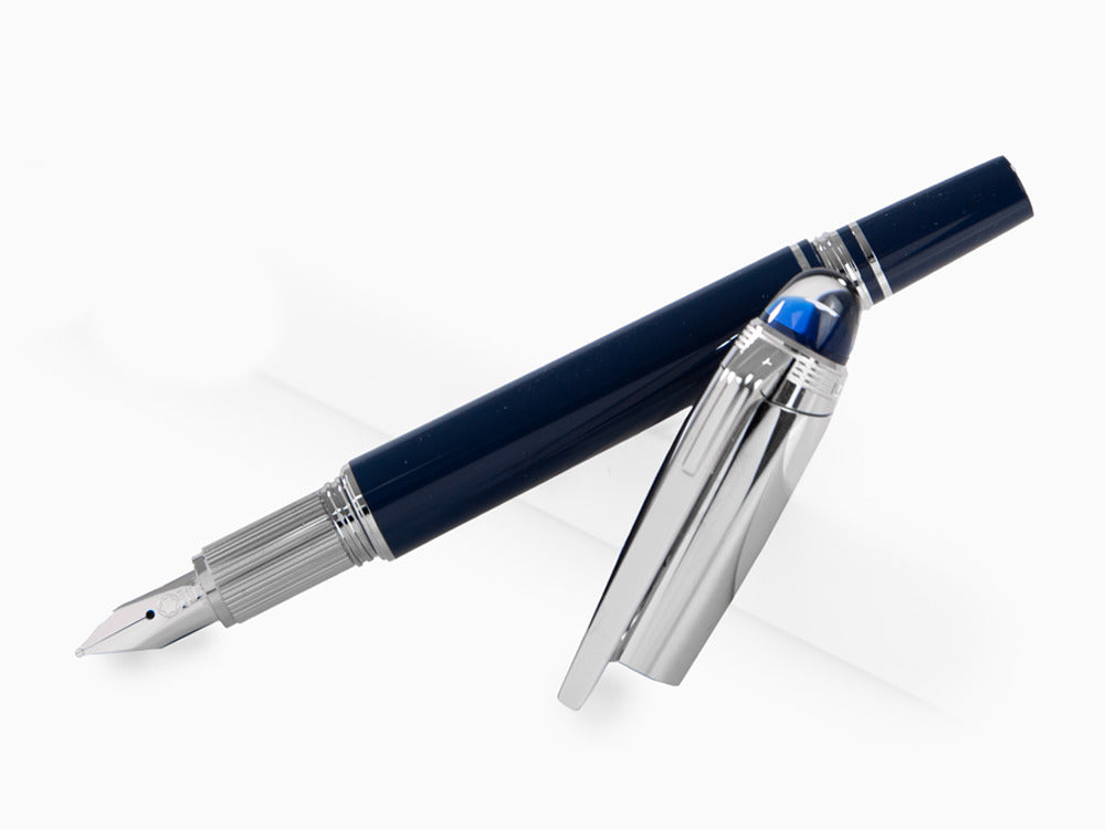 Montblanc StarWalker Blue Planet Doué Füllfederhalter, Edelharz, 132434