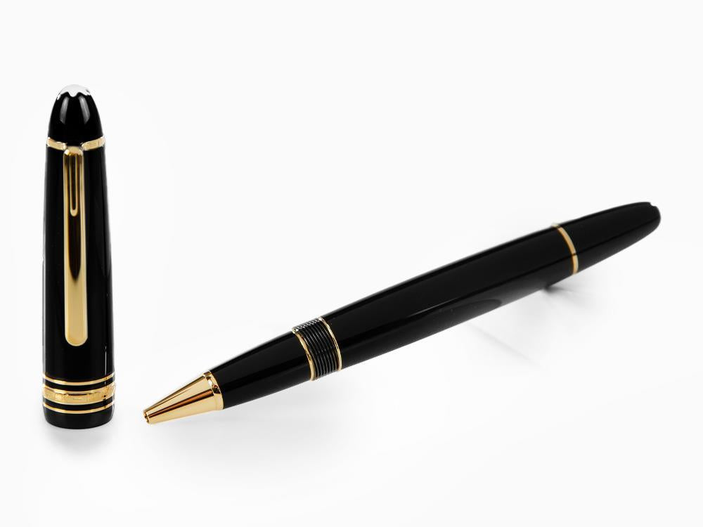 Montblanc Meisterstück LeGrand Roller, Vergoldete Beschläge, Schwarz, 132454