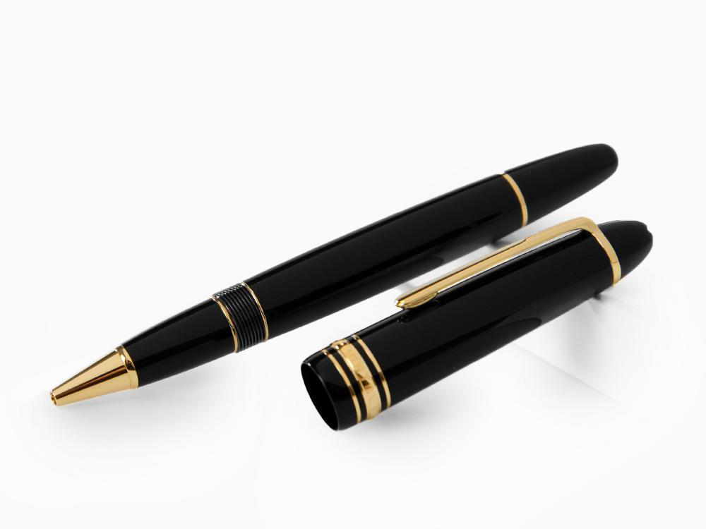 Montblanc Meisterstück LeGrand Roller, Vergoldete Beschläge, Schwarz, 132454