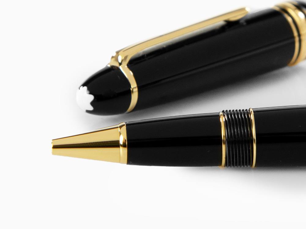 Montblanc Meisterstück LeGrand Roller, Vergoldete Beschläge, Schwarz, 132454