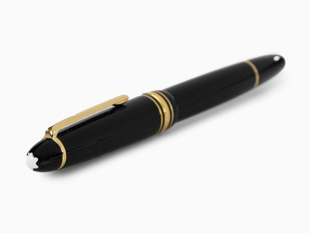 Montblanc Meisterstück LeGrand Roller, Vergoldete Beschläge, Schwarz, 132454
