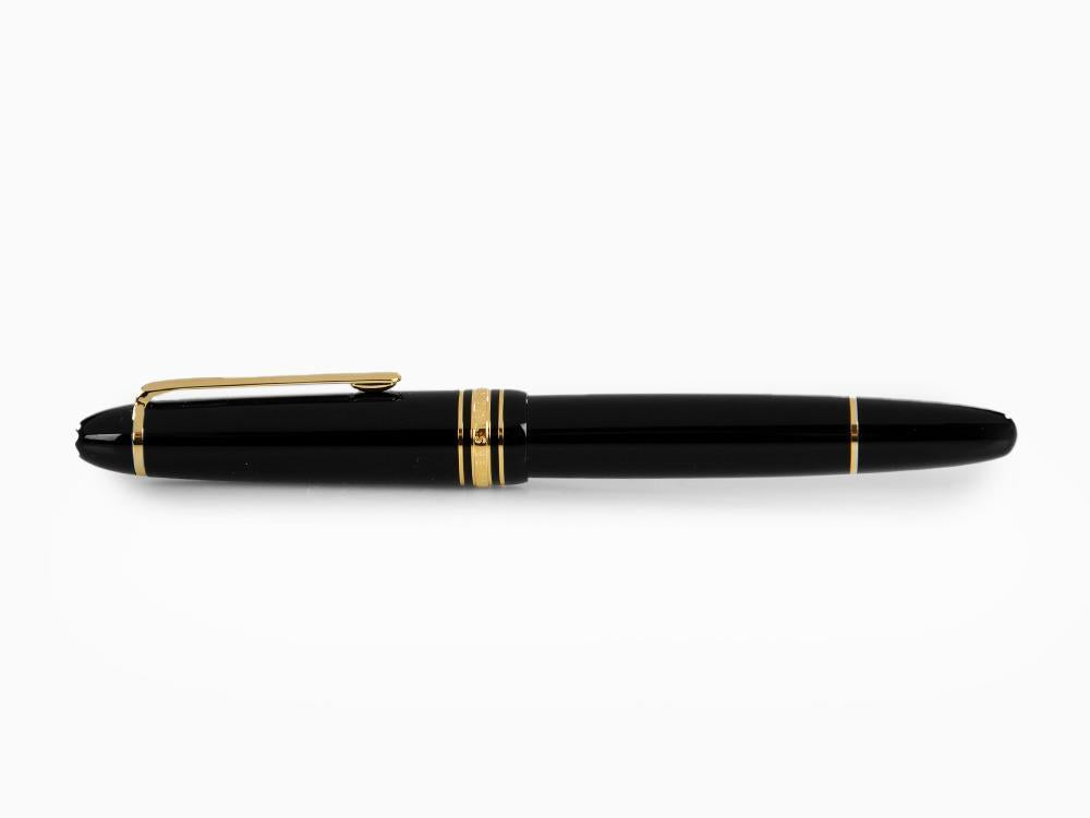 Montblanc Meisterstück LeGrand Roller, Vergoldete Beschläge, Schwarz, 132454