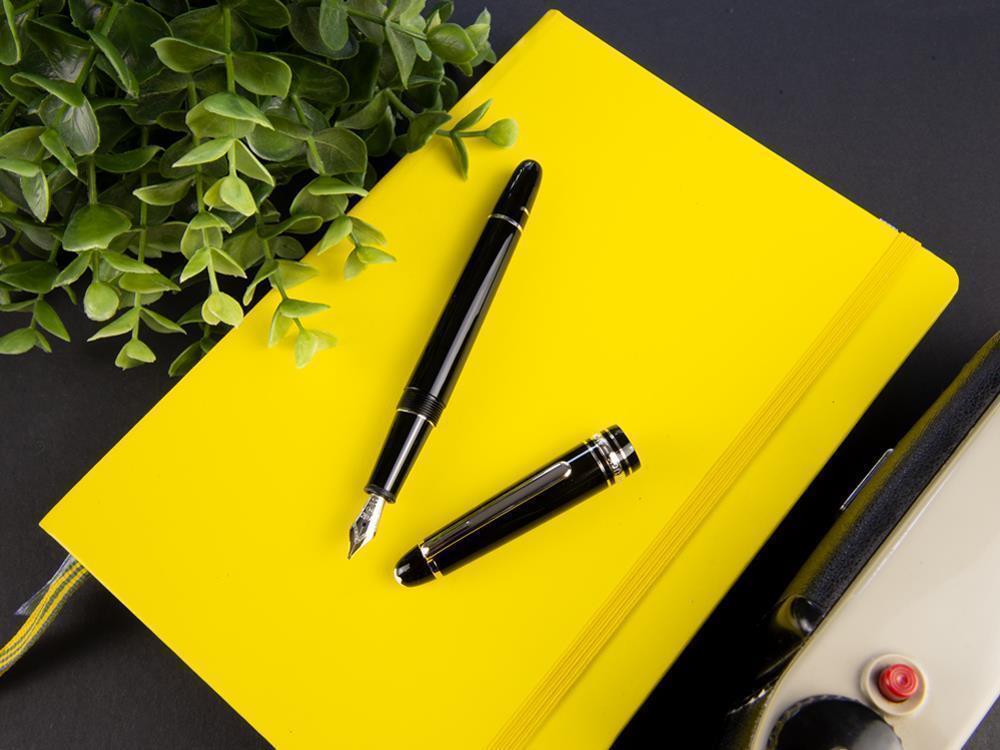 Montblanc Meisterstück Classique Füllfeder, Platinierte Beschläge 132468