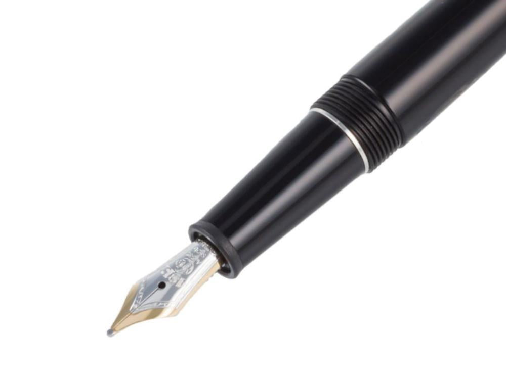 Montblanc Meisterstück Classique Füllfeder, Platinierte Beschläge 132468