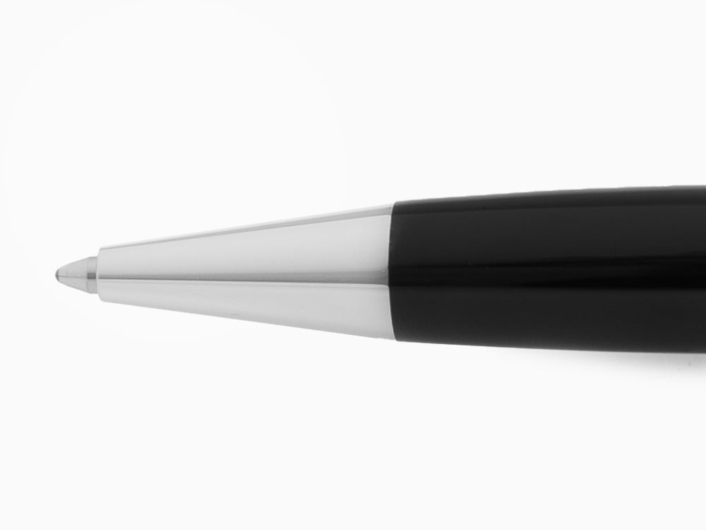 Montblanc Meisterstück Midsize Kugelschreiber, Platinierte Beschläge, 132491