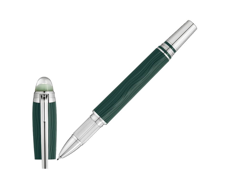 Montblanc StarWalker PolarGreen Fineliner, Grün, Platinierte Beschläge, 132903