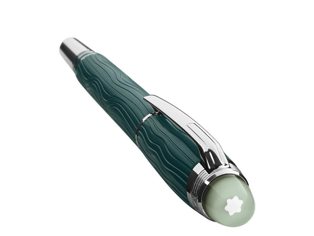 Montblanc StarWalker PolarGreen Fineliner, Grün, Platinierte Beschläge, 132903