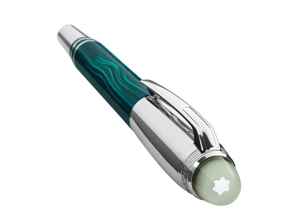Montblanc StarWalker PolarGreen Fineliner, Platinierte Beschläge, 132911