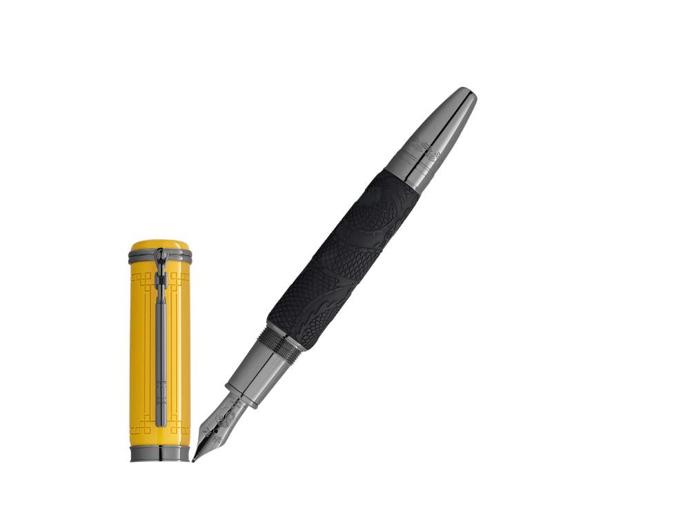 Montblanc Great Characters Bruce Lee Füllfederhalter, Sonderausgabe