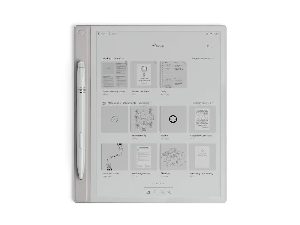 Montblanc Digital Writing Sert Silver Cold, 135012