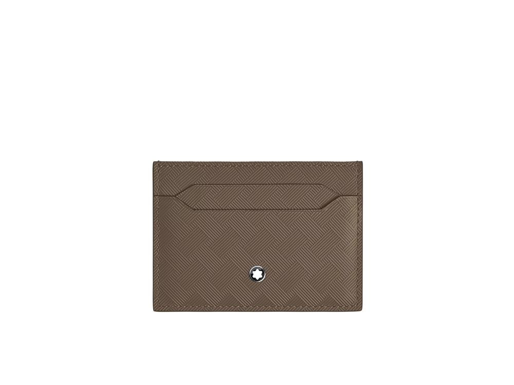 Montblanc Extreme 3.0 Kartenetuis, Leder, Baumwolle, Braun, 220283