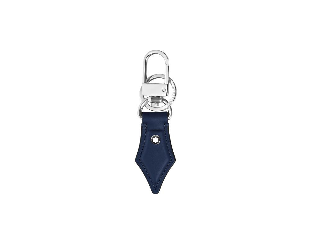 Montblanc Meisterstück Schlüsselanhänger, Leder, Blau, 221294