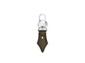 Montblanc Sartorial Schlüsselanhänger, Messing, Leder, Grün, 221326