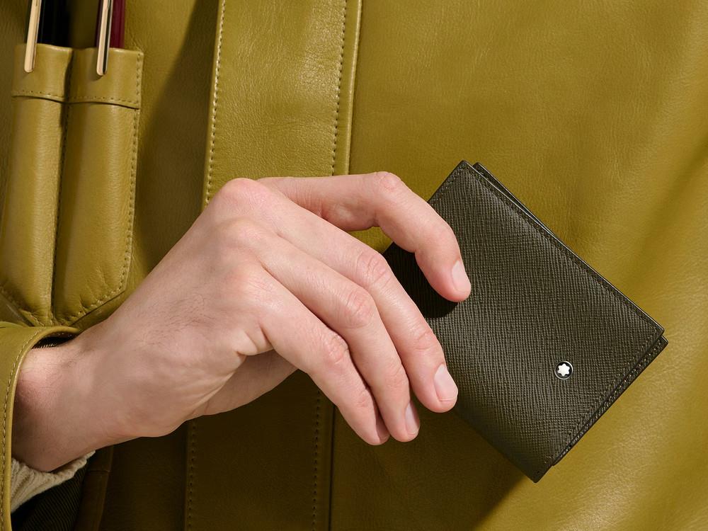 Montblanc Sartorial Kartenetuis Khaki, 4 Karten, 221346