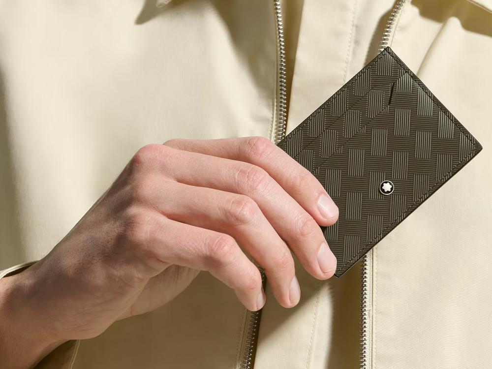 Montblanc Extreme 3.0 Brieftasche Khaki, Leder, 5 Karten, 221422