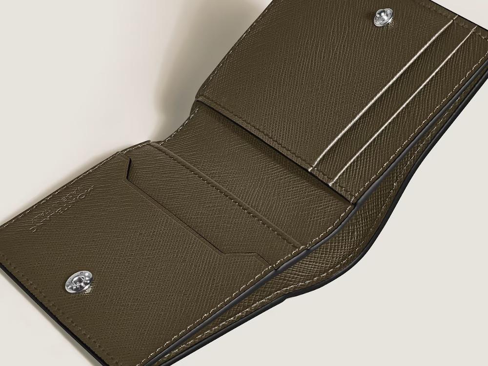 Montblanc Sartorial Mini Brieftasche Khaki 4 Karten, 221508