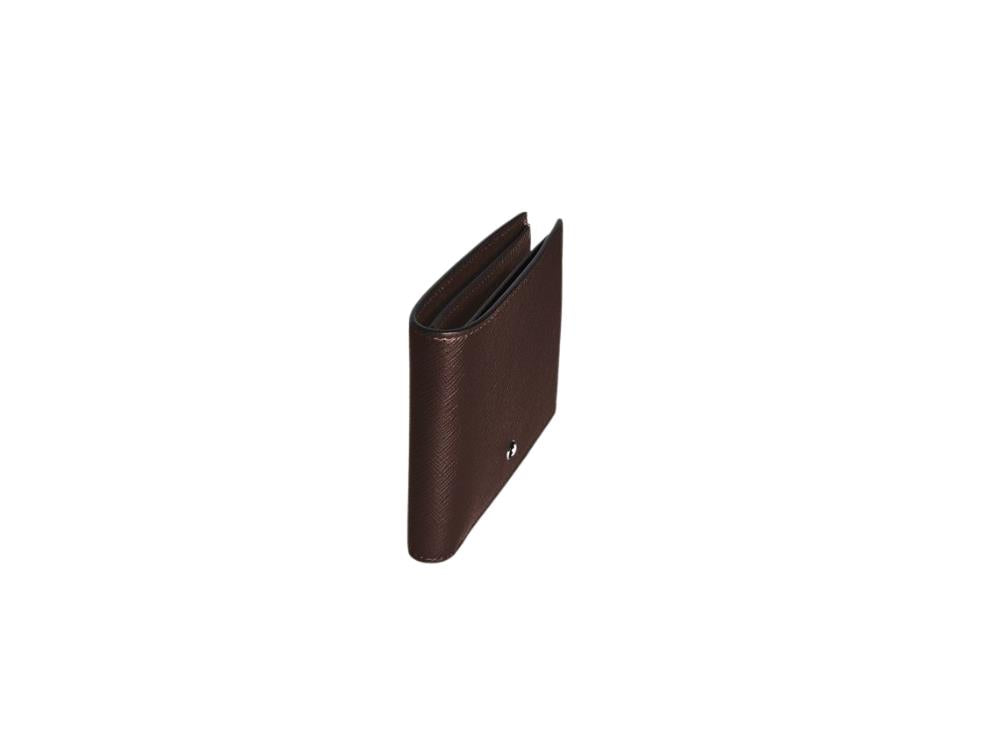 Montblanc Sartorial 6cc Ebony Brieftasche, Leder, 223009