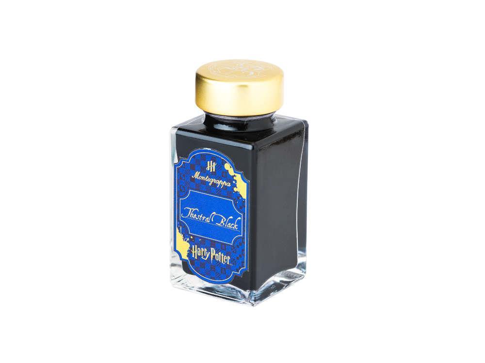 Montegrappa Harry Potter Tintenfass, Thestral Black, Glass, 50ml IAHPBZIC