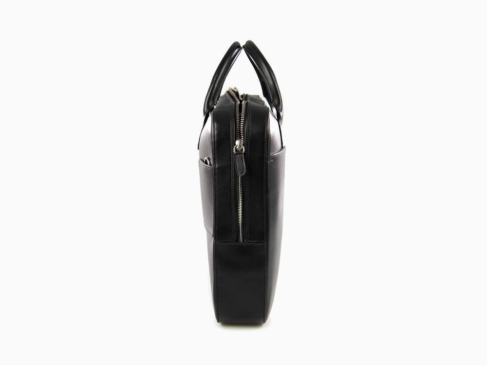 Montegrappa Laptop Bag Signet Series, Leder, Schwarz, IC00LB03