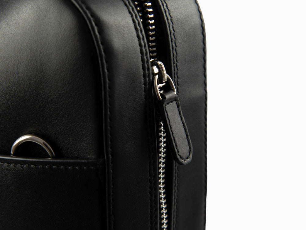 Montegrappa Laptop Bag Signet Series, Leder, Schwarz, IC00LB03