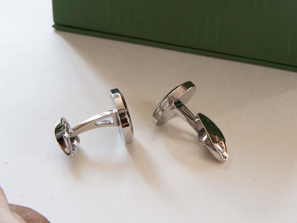 Montegrappa Classico Ambigram Manschettenknöpfe, Edelstahl, IDA1CLSS