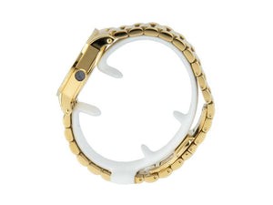 Montegrappa Nero Uno Ladies Quartz Uhr, PVD Gold, 36mm. 5 atm. IDLNWA14-Y