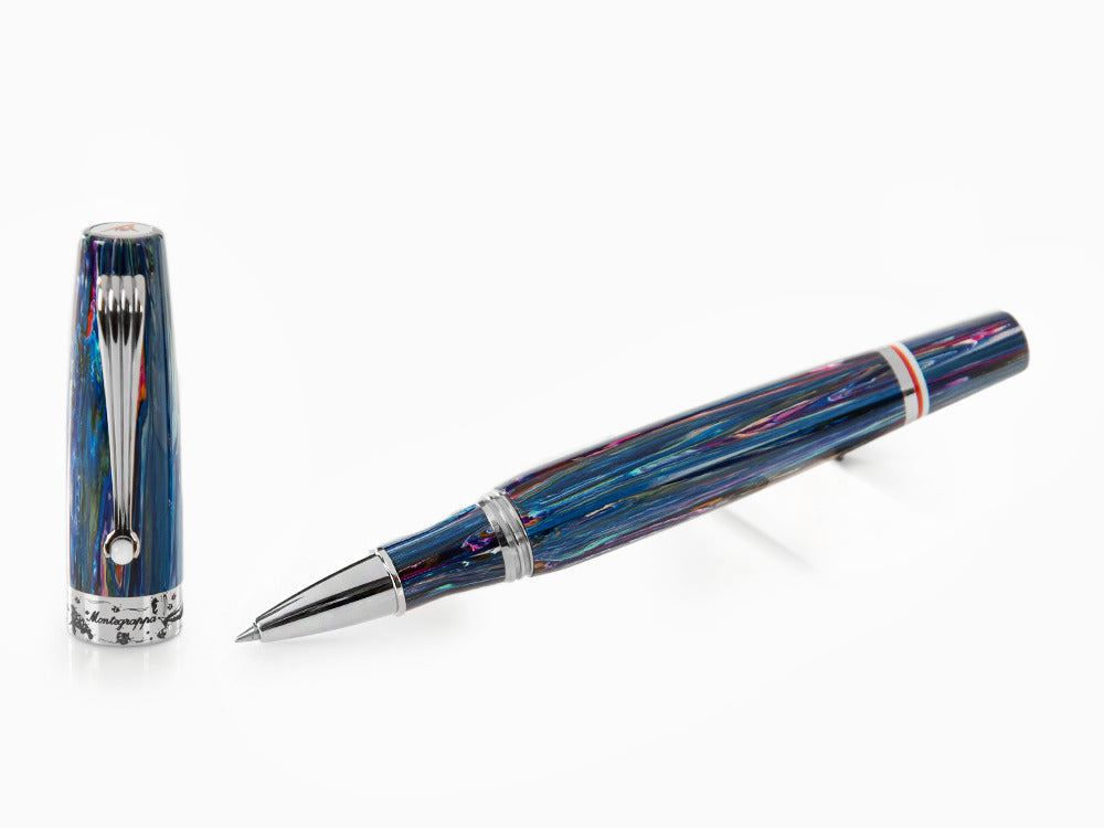 Montegrappa Fondation Prince Albert II de Monaco Roller, Schwarzes, IS9MARIB,