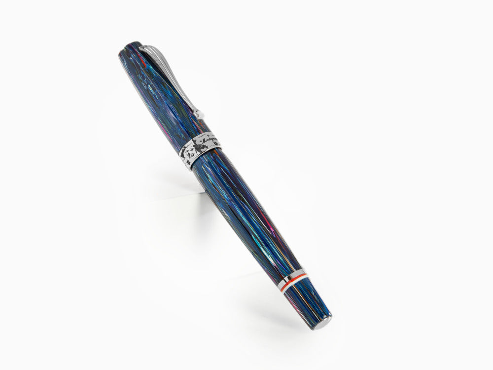 Montegrappa Fondation Prince Albert II de Monaco Roller, Schwarzes, IS9MARIB,