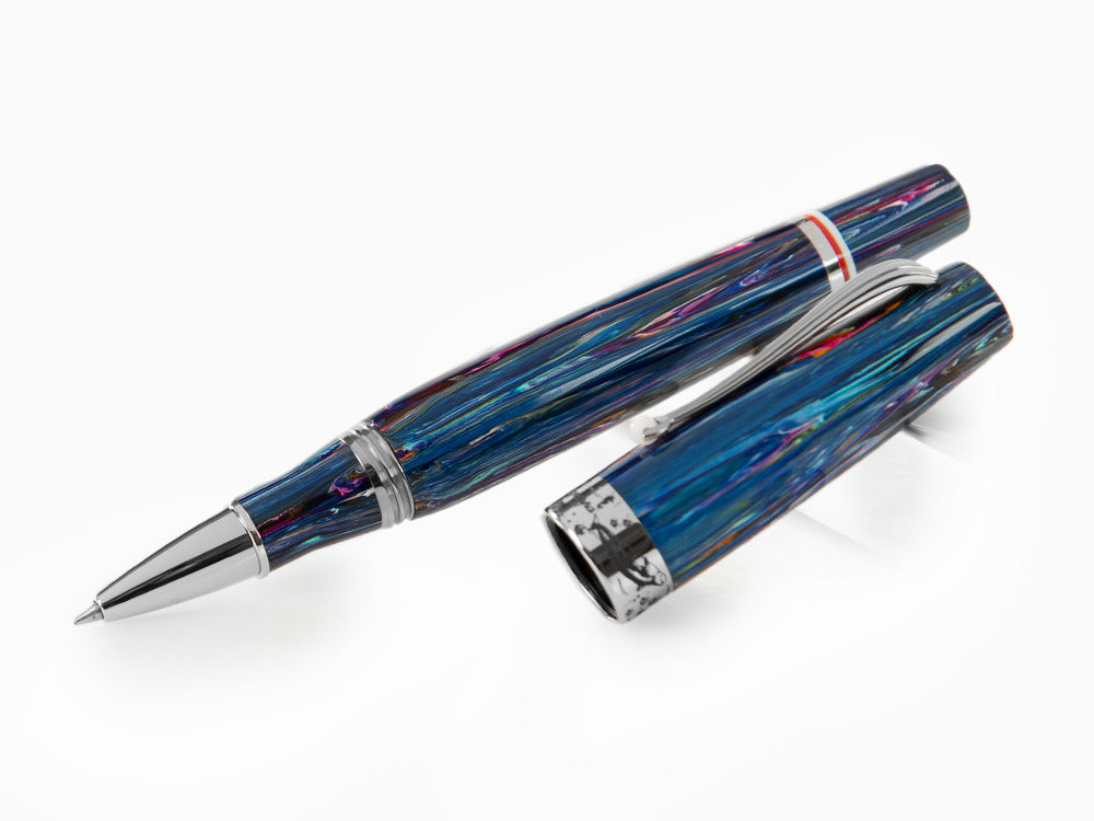 Montegrappa Fondation Prince Albert II de Monaco Roller, Schwarzes, IS9MARIB,