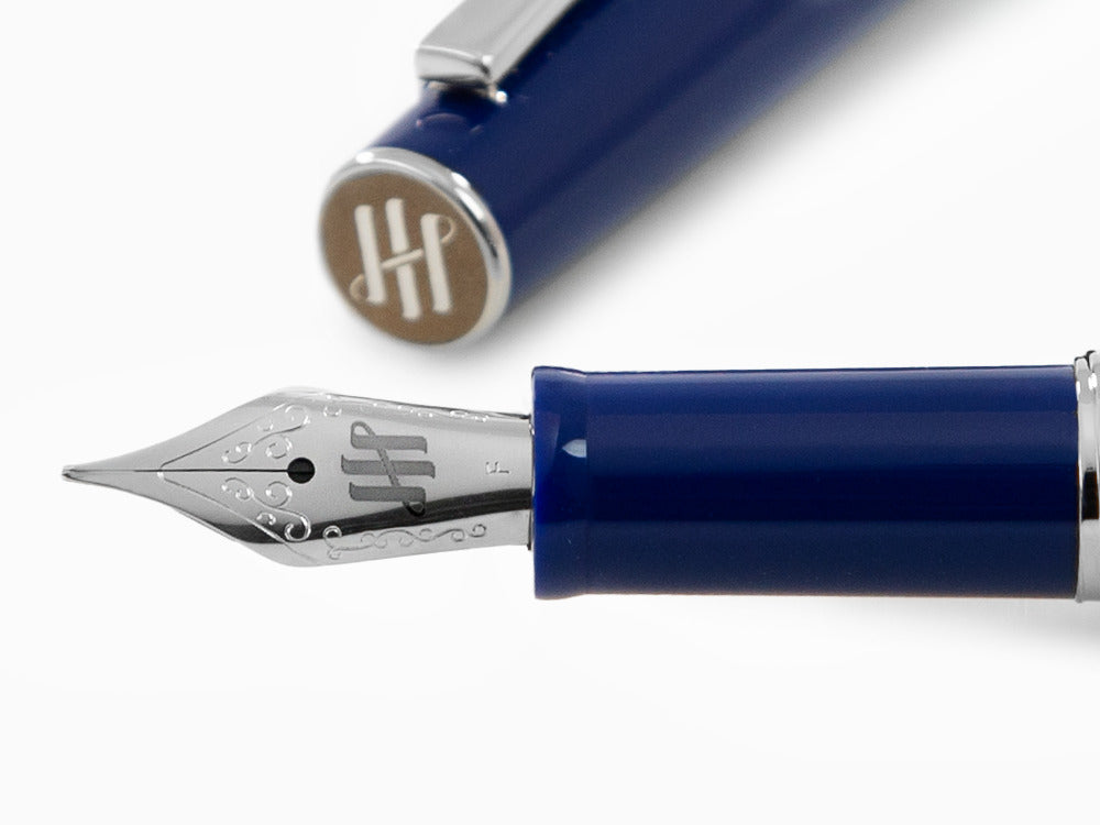 Montegrappa Armonia Duetto Füllfederhalter, Edelharz, Blau, ISA1M-AD