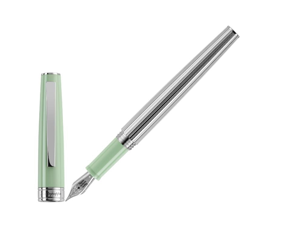 Montegrappa Armonia Duetto Neo Mint Füllfederhalter, Grün, ISA1M-AG