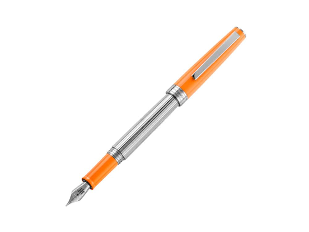 Montegrappa Armonia Duetto Füllfederhalter, Edelharz, Orange, ISA1M-AO