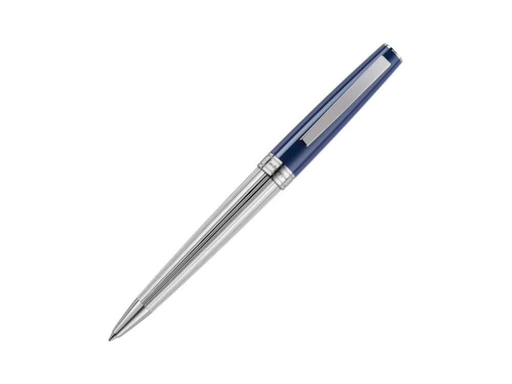 Montegrappa Armonia Duetto Kugelschreiber, Stahl, Blau, ISA1MBAB