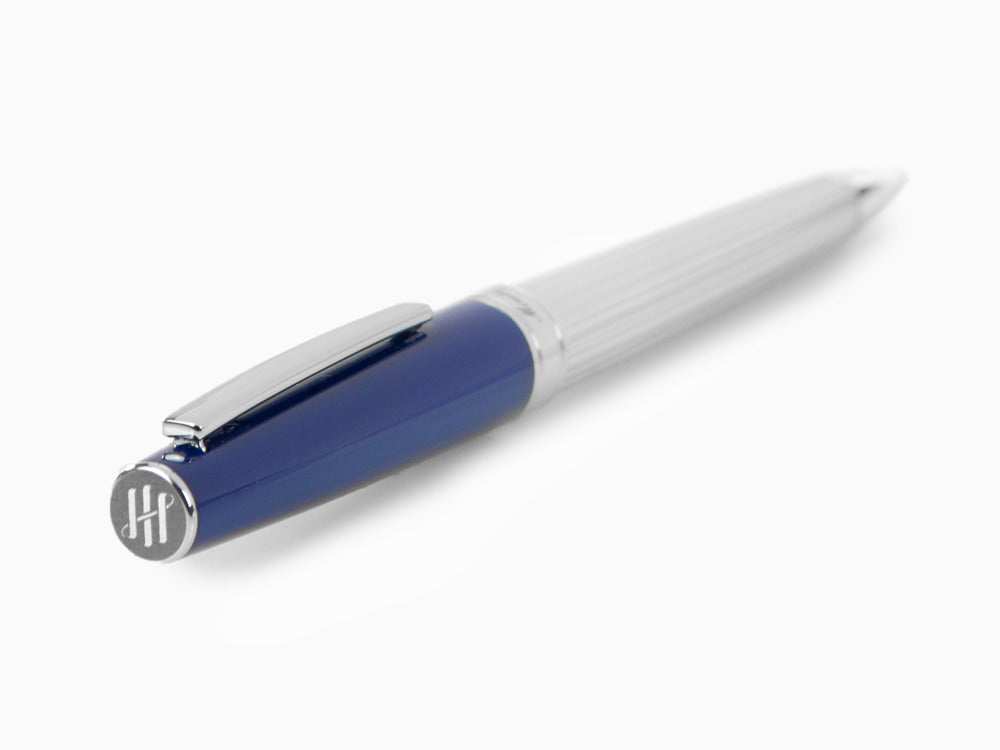 Montegrappa Armonia Duetto Kugelschreiber, Stahl, Blau, ISA1MBAB
