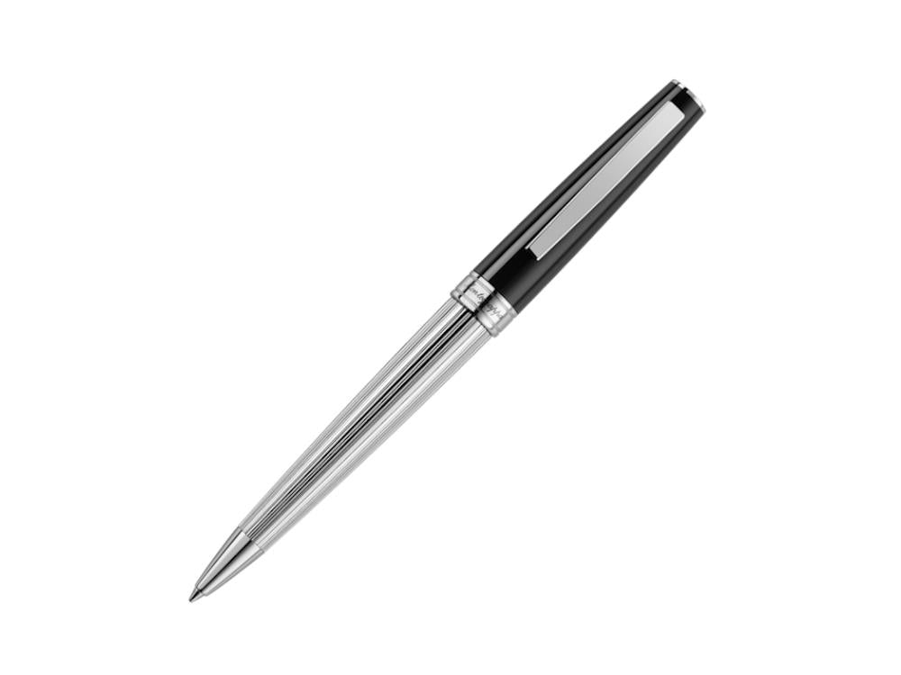 Montegrappa Armonia Duetto Kugelschreiber, Steel, Schwarz, ISA1MBAC