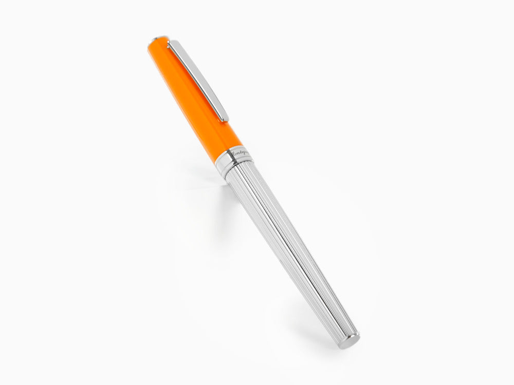 Montegrappa Armonia Duetto Roller, Stahl, Orange, ISA1MRAO
