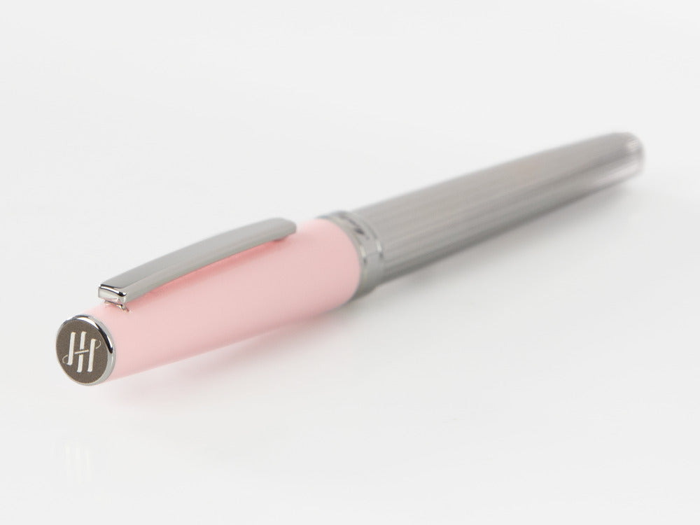 Montegrappa Armonia Duetto Roller, Stahl, Rose, ISA1MRAS