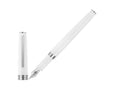 Montegrappa Armonia Frost Füllfederhalter, Edelharz, Weiss, ISA1R-AW - Nib Stub 1.1
