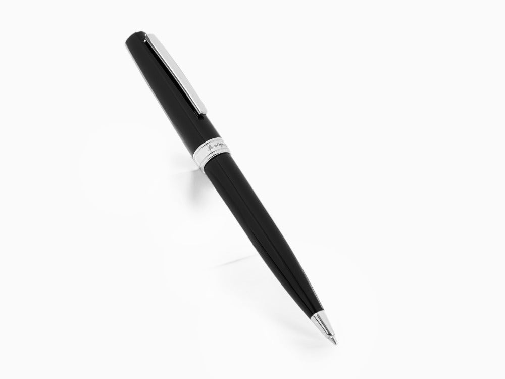 Montegrappa Armonia Kugelschreiber, Edelharz, Schwarz, ISA1RBAC