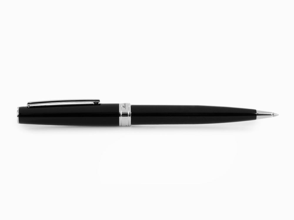 Montegrappa Armonia Kugelschreiber, Edelharz, Schwarz, ISA1RBAC