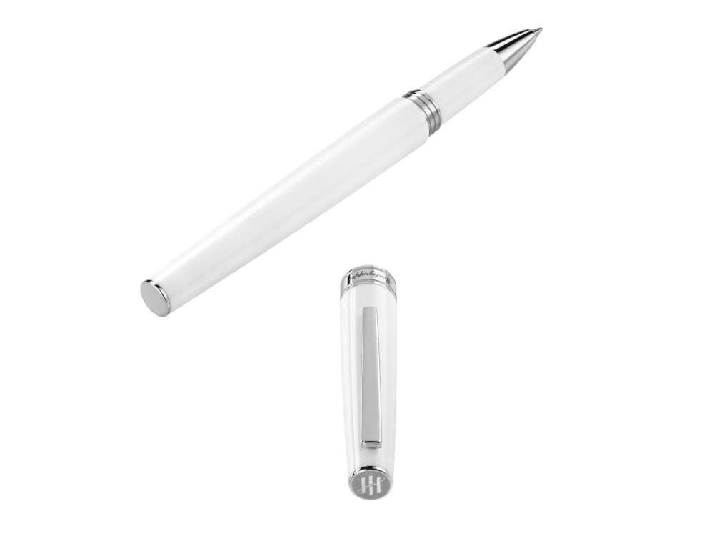 Montegrappa Armonia Frost Roller, Edelharz, Weiss, ISA1RRAW