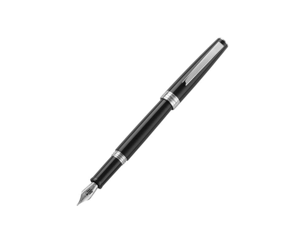 Montegrappa Armonia Mini Füllfederhalter, Edelharz, Schwarz, ISA2R-AC