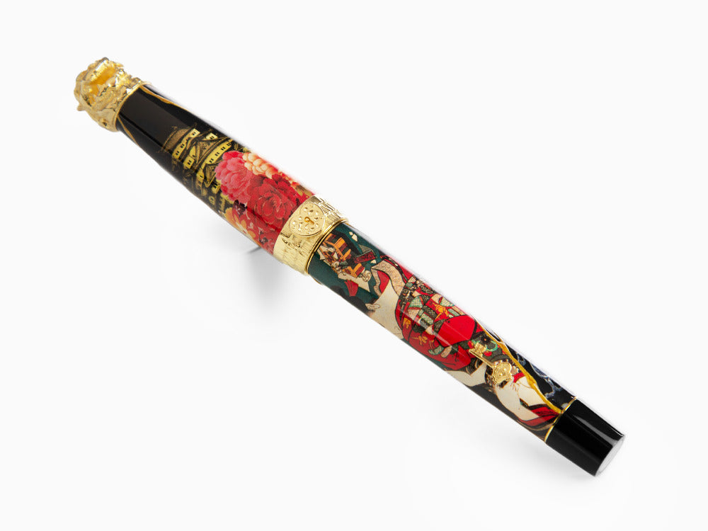 Montegrappa Bijo-To-Yaju Roller, Limitierte Edition, ISBYNRSC