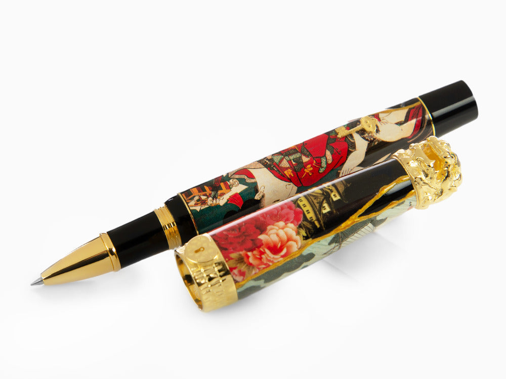 Montegrappa Bijo-To-Yaju Roller, Limitierte Edition, ISBYNRSC